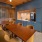 Arbor lounge with flex dining and work space table
