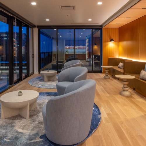 top level sky lounge with flex work spaces and territorial views top level sky lounge with flex work spaces and territorial views