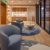 top level sky lounge with territorial views and kitchen space